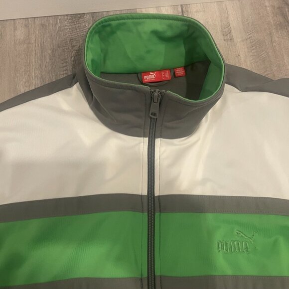 PUMA Men's Full Zip Track Jacket (Med) - Picture 5 of 8